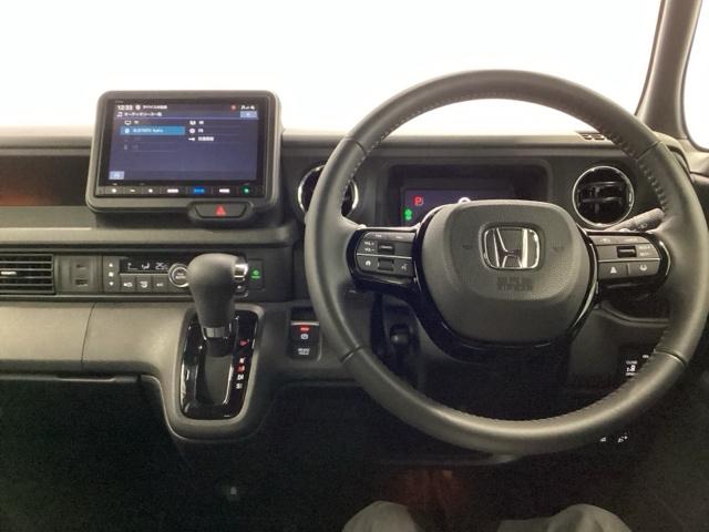 Ｎ－ＢＯＸカスタム ターボ　メモリーナビ　リアカメラ　シートヒーター　イモビライザー　衝突被害軽減　ベンチシート　キーフリー　Ｐセンサー　ＥＳＣ　パワステ　両席エアバック　サイドエアバッグ　ターボ車　ＵＳＢ接続　Ａライト　Ｂカメ（3枚目）