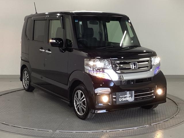 Ｎ－ＢＯＸカスタム Ｇ・Ｌパッケージ　純正ナビ　フルセグ　リアカメラ　左右パワースライド　サイドエアバック　ナビ・ＴＶ　スマキ－　フロントベンチシート　地デジＴＶ　パワーウィンドウ　盗難防止システム　オートエアコン　パワステ　ＤＶＤ再生可（7枚目）