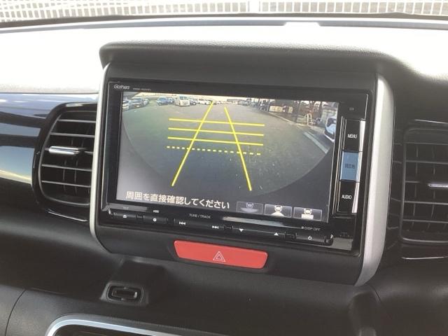 Ｎ－ＢＯＸカスタム Ｇ・Ｌパッケージ　純正ナビ　フルセグ　リアカメラ　左右パワースライド　サイドエアバック　ナビ・ＴＶ　スマキ－　フロントベンチシート　地デジＴＶ　パワーウィンドウ　盗難防止システム　オートエアコン　パワステ　ＤＶＤ再生可（12枚目）