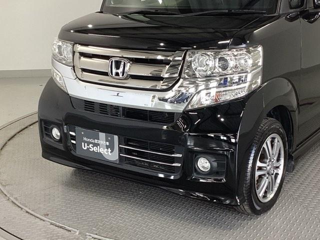 Ｎ－ＢＯＸカスタム Ｇ・Ｌパッケージ　純正ナビ　フルセグ　リアカメラ　左右パワースライド　サイドエアバック　ナビ・ＴＶ　スマキ－　フロントベンチシート　地デジＴＶ　パワーウィンドウ　盗難防止システム　オートエアコン　パワステ　ＤＶＤ再生可（26枚目）