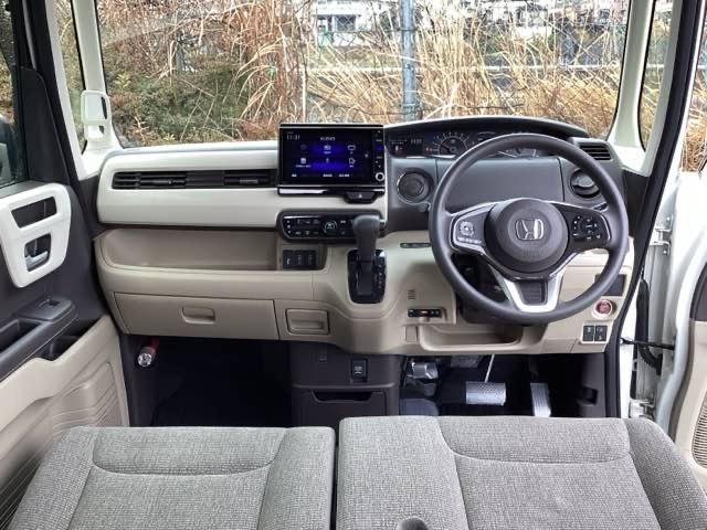 Ｎ－ＢＯＸ Ｇ・Ｌホンダセンシング　ドラレコ　ナビ　Ｒカメラ　ブルートゥース　ベンチＳ　記録簿付き　スマートキープッシュスタート　Ｄレコ　両側スライド片側電動　ＤＶＤ可　ＰＳ　Ｓヒーター　ＵＳＢ接続　キーフリー　フルセグＴＶ　ＬＥＤ（2枚目）