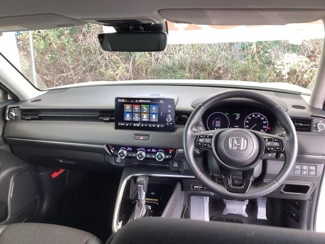 ヴェゼル e:HEVZ 純正メモリーナビ シートヒーター ETC 地上デジタル USB入力 ハンズフリーテールゲート シートH サイドエアB パークセンサー リヤカメラ 点検記録簿 LEDヘットライト ESC パワステ(2枚目)