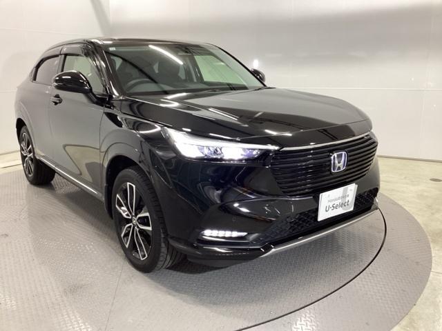 ヴェゼル e:HEVZ HondaCONNECT対応純正メモリーナビ Sヒータ 地デジフルセグTV 電動テールゲート サイドエアバッグ 後カメラ 前後障害物センサー 横滑防止装置 エアコン LEDヘットライト パワステ(7枚目)