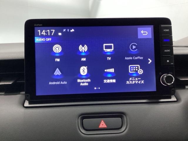 ヴェゼル e:HEVZ HondaCONNECT対応純正メモリーナビ Sヒータ 地デジフルセグTV 電動テールゲート サイドエアバッグ 後カメラ 前後障害物センサー 横滑防止装置 エアコン LEDヘットライト パワステ(10枚目)