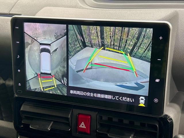 タント カスタムＲＳセレクション　禁煙車　純正９型ナビ　全周囲カメラ　衝突軽減装置　両側電動ドア　ドラレコ　ＥＴＣ　ＬＥＤヘッドライト　１５インチＡＷ　シートヒーター　フルセグＴＶ　Ｂｌｕｅｔｏｏｔｈ再生（4枚目）