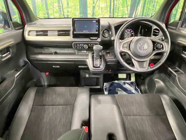 Ｎ－ＷＧＮカスタム Ｌ・ターボホンダセンシング　ターボ　純正ナビ　バックカメラ　ホンダセンシング　レーダークルーズ　禁煙車　ハーフレザーシート　シートヒーター　スマートキー　ＬＥＤヘッド　ビルトインＥＴＣ　オートライト　純正１５インチアルミ（2枚目）