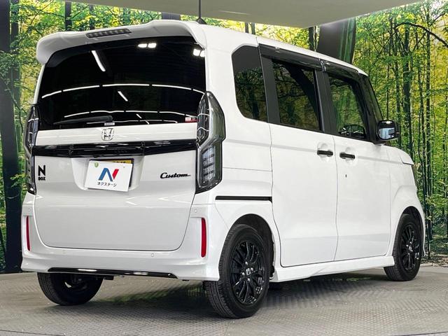 Ｎ－ＢＯＸカスタム Ｌ　スタイル＋ブラック　両側電動ドア　純正９インチＳＤナビ　バックカメラ　衝突被害軽減システム　禁煙車　ドラレコ　コーナーセンサー　スマートキー　ＬＥＤヘッド　ＥＴＣ　クルコン　車線逸脱警報　オートライト　オートエアコン（17枚目）