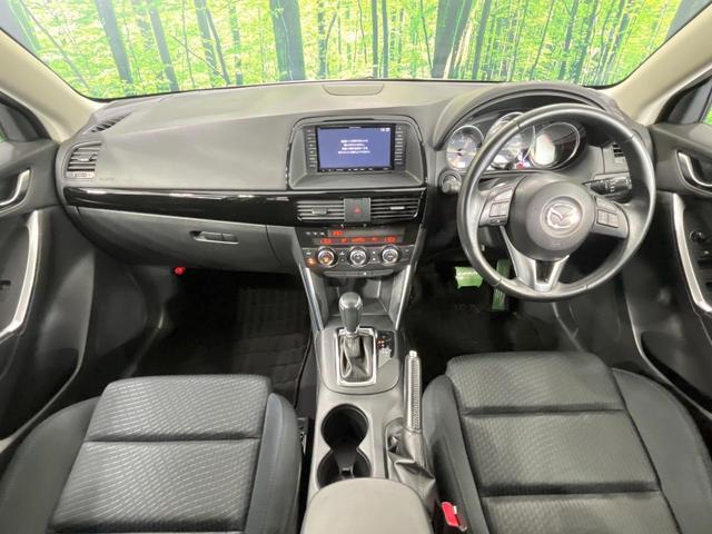 ＣＸ－５ ＸＤ　純正ＳＤナビ　バックカメラ　衝突被害軽減システム　禁煙車　スマートキー　ＥＴＣ　クルコン　オートライト　デュアルエアコン　純正１７インチアルミホイール　ＣＤ　ＤＶＤ再生　電動格納ミラー　ドアバイザー（2枚目）