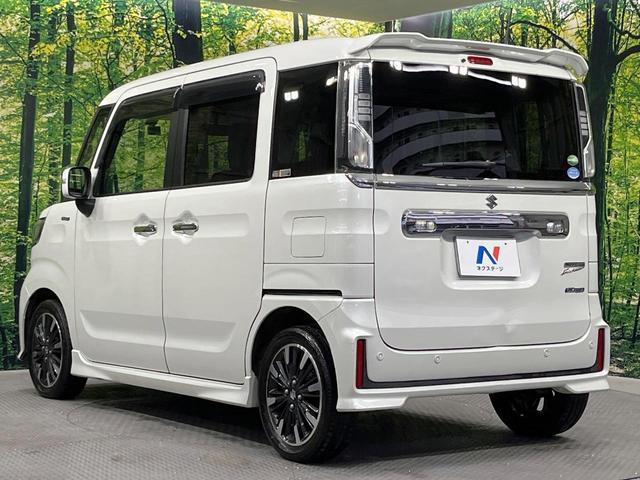 スペーシアカスタム ハイブリッドＸＳ　両側電動ドア　ＳＤナビ　衝突被害軽減システム　禁煙車　シートヒーター　ドラレコ　コーナーセンサー　スマートキー　ＬＥＤヘッド　ビルトインＥＴＣ　車線逸脱警報　オートライト　オートエアコン（61枚目）