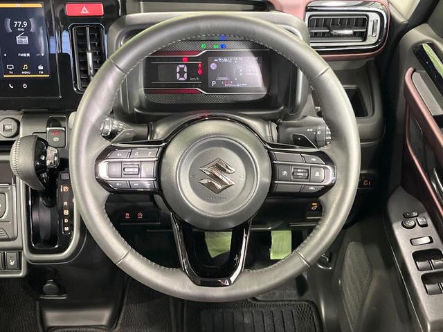 スペーシアカスタム ハイブリッドＸＳターボ　両側電動ドア　純正９型メモリーナビ　全周囲カメラ　衝突被害軽減システム　レーダークルーズ　禁煙車　ドラレコ　コーナーセンサー　ＬＥＤヘッド　ビルトインＥＴＣ　車線逸脱警報　オートライト　オートエアコン（11枚目）