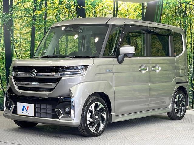 スペーシアカスタム ハイブリッドＸＳターボ　両側電動ドア　純正９型メモリーナビ　全周囲カメラ　衝突被害軽減システム　レーダークルーズ　禁煙車　ドラレコ　コーナーセンサー　ＬＥＤヘッド　ビルトインＥＴＣ　車線逸脱警報　オートライト　オートエアコン（65枚目）