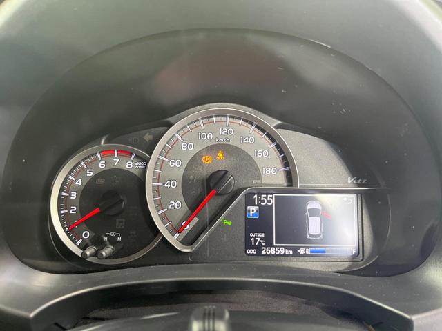 ヴィッツ F セーフティーエディションIII 純正SDナビ バックカメラ 衝突被害軽減システム ドラレコ スマートキー LEDヘッド オートライト CD フルセグTV 電動格納ミラー(12枚目)