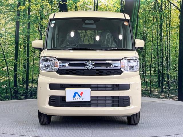 スペーシア ハイブリッドX 届出済未使用車 両側電動スライドドア 衝突被害軽減システム コーナーセンサー スマートキー LEDヘッド オートライト オートエアコン スリムサーキュレーター ロールサンシェード 電動格納ミラー(14枚目)