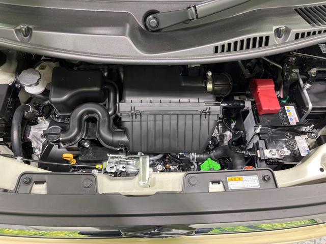 スペーシア ハイブリッドX 届出済未使用車 両側電動スライドドア 衝突被害軽減システム コーナーセンサー スマートキー LEDヘッド オートライト オートエアコン スリムサーキュレーター ロールサンシェード 電動格納ミラー(18枚目)