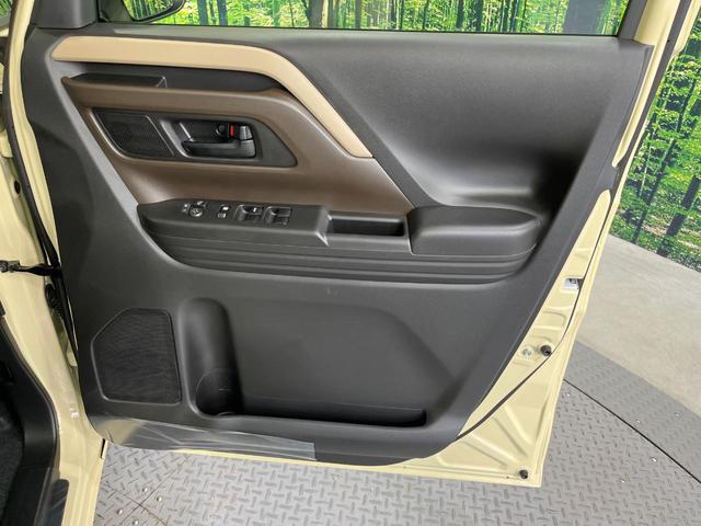 スペーシア ハイブリッドX 届出済未使用車 両側電動スライドドア 衝突被害軽減システム コーナーセンサー スマートキー LEDヘッド オートライト オートエアコン スリムサーキュレーター ロールサンシェード 電動格納ミラー(32枚目)