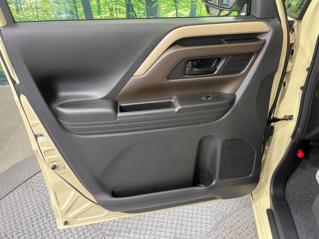 スペーシア ハイブリッドX 届出済未使用車 両側電動スライドドア 衝突被害軽減システム コーナーセンサー スマートキー LEDヘッド オートライト オートエアコン スリムサーキュレーター ロールサンシェード 電動格納ミラー(34枚目)