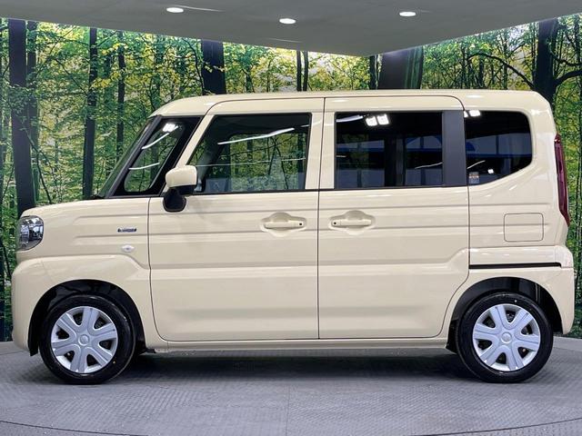 スペーシア ハイブリッドX 届出済未使用車 両側電動スライドドア 衝突被害軽減システム コーナーセンサー スマートキー LEDヘッド オートライト オートエアコン スリムサーキュレーター ロールサンシェード 電動格納ミラー(49枚目)