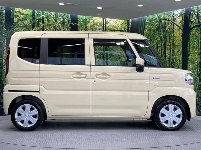 スペーシア ハイブリッドX 届出済未使用車 両側電動スライドドア 衝突被害軽減システム コーナーセンサー スマートキー LEDヘッド オートライト オートエアコン スリムサーキュレーター ロールサンシェード 電動格納ミラー(51枚目)