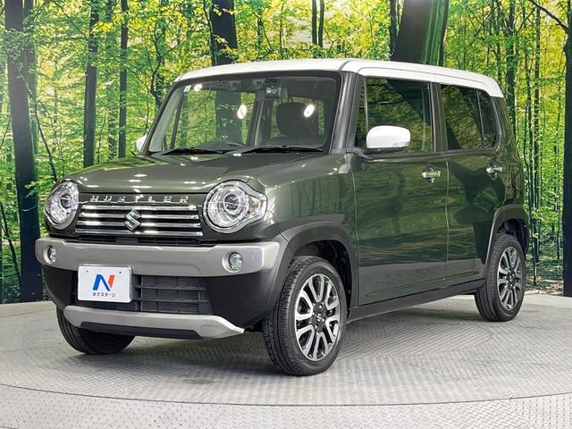 ハスラー Ｊ　ＳＤナビ　バックカメラ　衝突被害軽減システム　禁煙車　ドラレコ　コーナーセンサー　スマートキー　ＨＩＤヘッド　ビルトインＥＴＣ　車線逸脱警報　オートライト　オートエアコン　純正１５インチアルミ（58枚目）