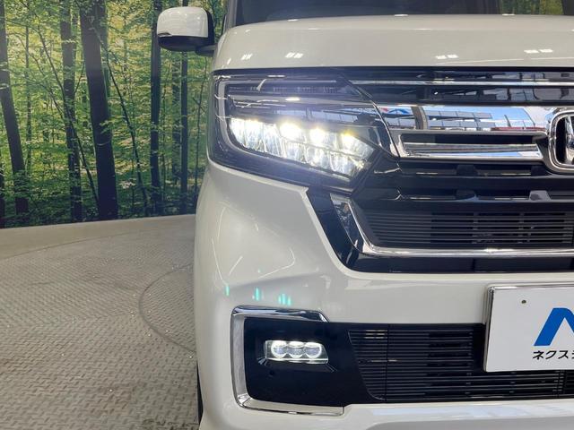 Ｎ－ＢＯＸカスタム Ｌ　両側電動ドア　純正８型ＳＤナビ　バックカメラ　衝突被害軽減システム　禁煙車　ドラレコ　コーナーセンサー　スマートキー　ＬＥＤヘッド　ＥＴＣ　クルコン　車線逸脱警報　オートライト　オートエアコン（12枚目）