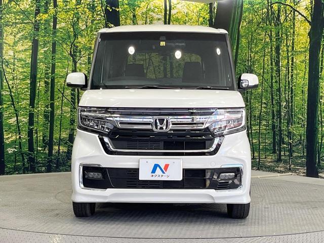 Ｎ－ＢＯＸカスタム Ｌ　両側電動ドア　純正８型ＳＤナビ　バックカメラ　衝突被害軽減システム　禁煙車　ドラレコ　コーナーセンサー　スマートキー　ＬＥＤヘッド　ＥＴＣ　クルコン　車線逸脱警報　オートライト　オートエアコン（14枚目）