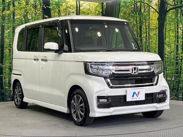 Ｎ－ＢＯＸカスタム Ｌ　両側電動ドア　純正８型ＳＤナビ　バックカメラ　衝突被害軽減システム　禁煙車　ドラレコ　コーナーセンサー　スマートキー　ＬＥＤヘッド　ＥＴＣ　クルコン　車線逸脱警報　オートライト　オートエアコン（16枚目）