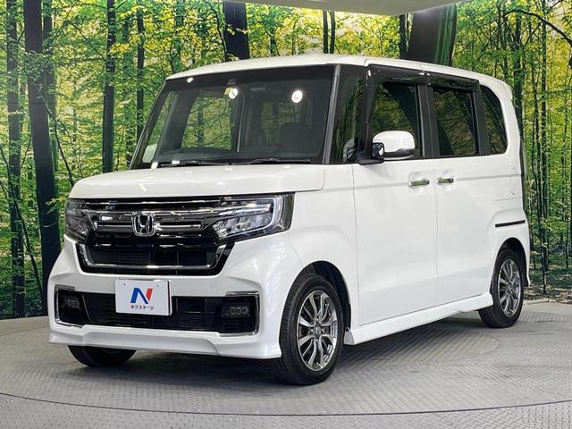 Ｎ－ＢＯＸカスタム Ｌ　両側電動ドア　純正８型ＳＤナビ　バックカメラ　衝突被害軽減システム　禁煙車　ドラレコ　コーナーセンサー　スマートキー　ＬＥＤヘッド　ＥＴＣ　クルコン　車線逸脱警報　オートライト　オートエアコン（63枚目）