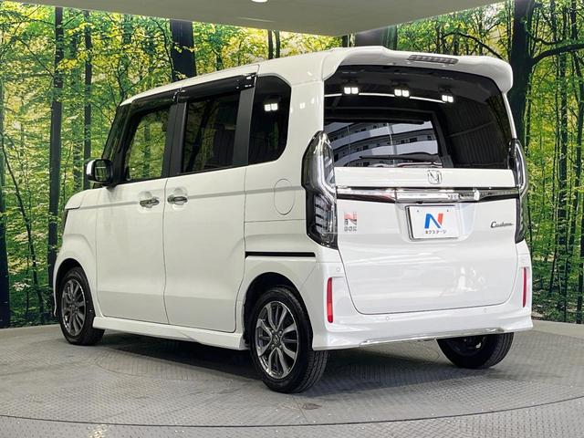 Ｎ－ＢＯＸカスタム Ｌ　両側電動ドア　純正８型ＳＤナビ　バックカメラ　衝突被害軽減システム　禁煙車　ドラレコ　コーナーセンサー　スマートキー　ＬＥＤヘッド　ＥＴＣ　クルコン　車線逸脱警報　オートライト　オートエアコン（65枚目）
