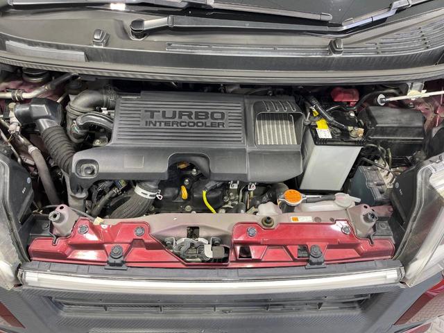 ムーヴ カスタム RS ハイパー SDナビ 禁煙車 LEDヘッド ETC オートライト ハーフレザーシート オートエアコン 純正15インチアルミ Bluetooth CD 地デジ LEDフォグ(18枚目)