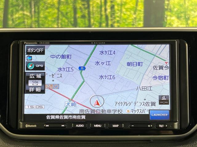 ムーヴ カスタム RS ハイパー SDナビ 禁煙車 LEDヘッド ETC オートライト ハーフレザーシート オートエアコン 純正15インチアルミ Bluetooth CD 地デジ LEDフォグ(49枚目)