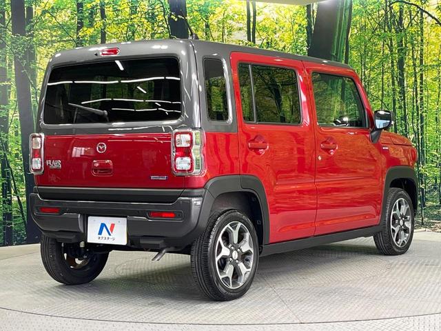 フレアクロスオーバー ハイブリッドXS SDナビ 全周囲カメラ 衝突被害軽減システム レーダークルーズ 禁煙車 コーナーセンサー スマートキー LEDヘッド 車線逸脱警報 オートライト オートエアコン 純正14インチアルミ(17枚目)