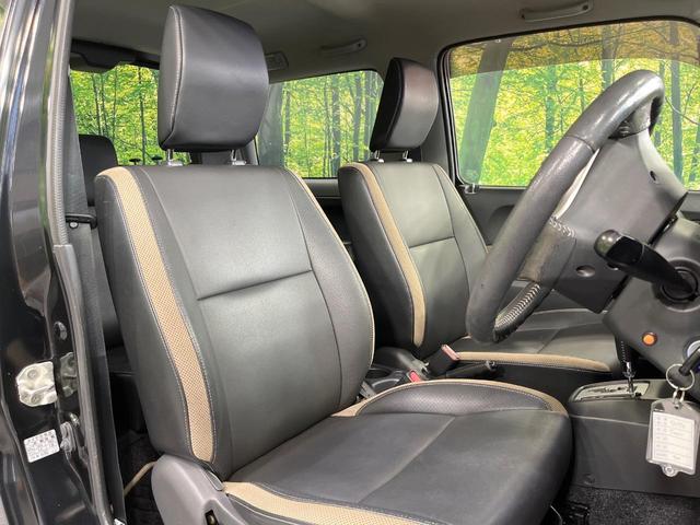 ジムニー ランドベンチャー 4WD SDナビ バックカメラ 禁煙車 ハーフレザーシート シートヒーター ETC 純正16インチアルミ CD 地デジ(8枚目)