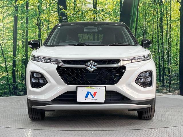 フロンクス ベースグレード　禁煙車　純正メーカー９型ナビ　全周囲カメラ　衝突軽減装置　レーダークルコン　２トーン　ＬＥＤヘッドライト　ＥＴＣ　ドラレコ　ＡｐｐｌｅＣａｒＰｌａｙ　Ｂｌｕｅｔｏｏｔｈ　ハーフレザーシート（14枚目）