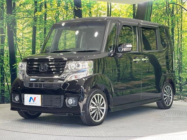 N-BOXカスタム G ターボSSパッケージ 両側電動ドア SDナビ バックカメラ 衝突被害軽減システム 禁煙車 スマートキー HIDヘッド ETC クルコン オートライト オートエアコン 純正15インチアルミ Bluetooth CD(56枚目)