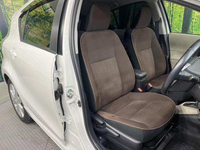 アクア G モデリスタフルエアロ 禁煙車 スマートキー LEDヘッド ETC オートライト オートエアコン 純正16インチアルミ CD 電動格納ミラー 衝突安全ボディ(8枚目)