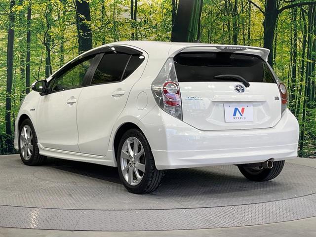 アクア G モデリスタフルエアロ 禁煙車 スマートキー LEDヘッド ETC オートライト オートエアコン 純正16インチアルミ CD 電動格納ミラー 衝突安全ボディ(63枚目)