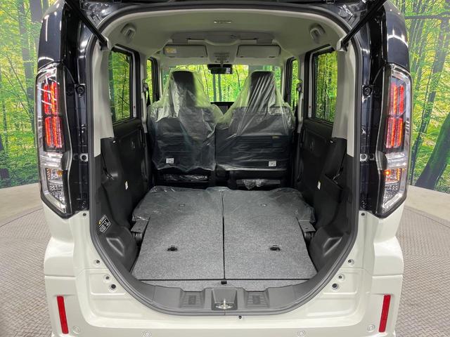 スペーシアカスタム ハイブリッドXS 届出済未使用車 両側電動ドア 衝突被害軽減システム レーダークルーズ シートヒーター コーナーセンサー スマートキー LEDヘッド 純正15インチアルミ 車線逸脱警報 オートライト オートエアコン(10枚目)