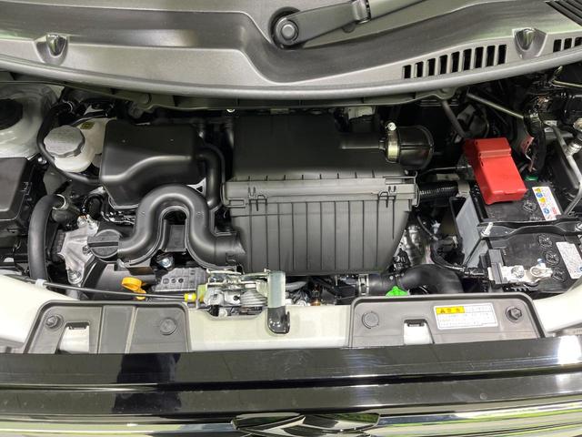 スペーシアカスタム ハイブリッドXS 届出済未使用車 両側電動ドア 衝突被害軽減システム レーダークルーズ シートヒーター コーナーセンサー スマートキー LEDヘッド 純正15インチアルミ 車線逸脱警報 オートライト オートエアコン(18枚目)
