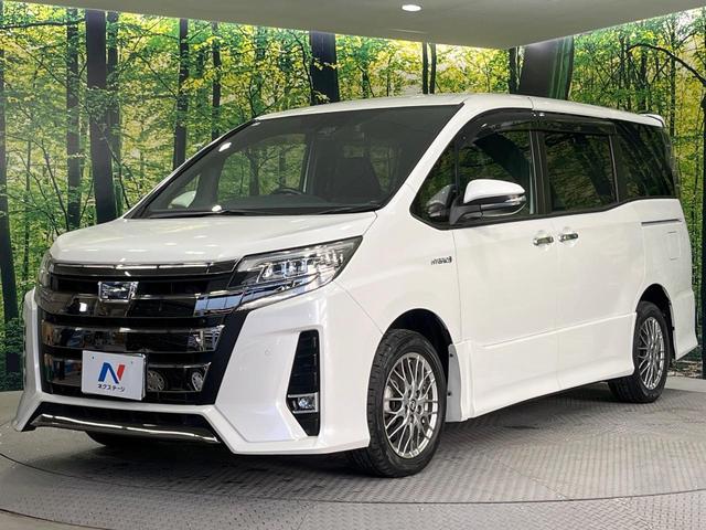 ノア ハイブリッドＳｉ　ダブルバイビーＩＩ　両側電動ドア　９型ＳＤナビ　バックカメラ　衝突被害軽減システム　禁煙車　ドラレコ　コーナーセンサー　ＬＥＤヘッド　ビルトインＥＴＣ　クルコン　純正１６インチアルミ　オートハイビーム　車線逸脱警報（70枚目）