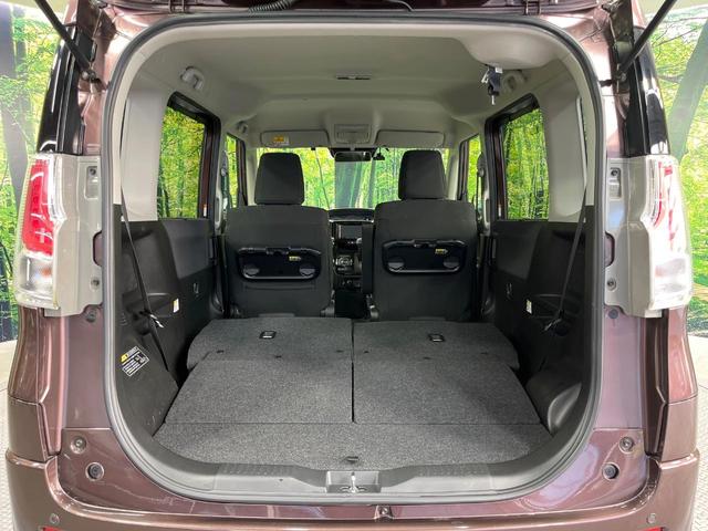 後席を格納すると、これだけの広さが！シーンに合わせたシートアレンジで、大きな荷物も積むことが出来ます♪