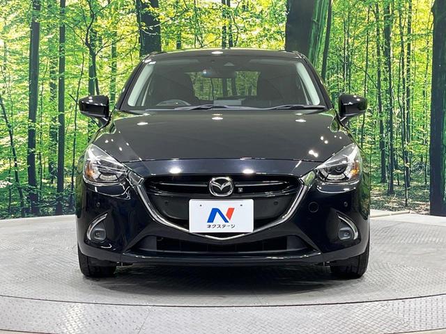 デミオ ＸＤツーリング　全周囲カメラ　純正ＳＤナビ　衝突被害軽減システム　禁煙車　コーナーセンサー　スマートキー　ＬＥＤヘッド　ＥＴＣ　クルコン　純正１６インチアルミ　車線逸脱警報　オートライト　Ｂｌｕｅｔｏｏｔｈ（14枚目）