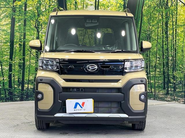 タント ファンクロスターボ　届出済未使用車　両側電動ドア　衝突被害軽減システム　コーナーセンサー　スマートキー　ＬＥＤヘッド　ルーフレール　純正１４インチアルミ　車線逸脱警報　オートライト　オートエアコン　ＬＥＤフォグ（14枚目）