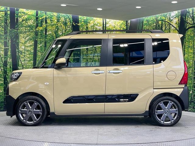 タント ファンクロスターボ　届出済未使用車　両側電動ドア　衝突被害軽減システム　コーナーセンサー　スマートキー　ＬＥＤヘッド　ルーフレール　純正１４インチアルミ　車線逸脱警報　オートライト　オートエアコン　ＬＥＤフォグ（55枚目）