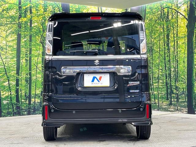 スペーシアカスタム ハイブリッドＸＳターボ　メーカー９型ナビ　両側電動ドア　全周囲カメラ　衝突軽減装置　レーダークルーズ　禁煙車　ハーフレザーシート　シートヒーター　コーナーセンサー　スマートキー　ＬＥＤヘッド　ＥＴＣ　純正１５インチアルミ（15枚目）