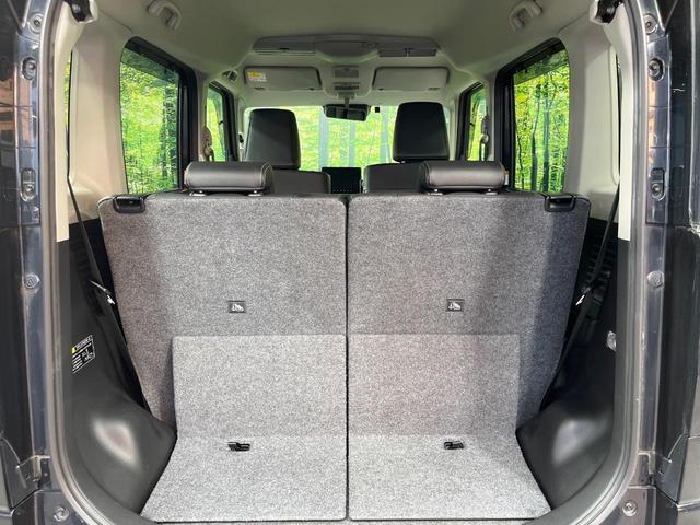 スペーシアカスタム ハイブリッドＸＳターボ　メーカー９型ナビ　両側電動ドア　全周囲カメラ　衝突軽減装置　レーダークルーズ　禁煙車　ハーフレザーシート　シートヒーター　コーナーセンサー　スマートキー　ＬＥＤヘッド　ＥＴＣ　純正１５インチアルミ（32枚目）