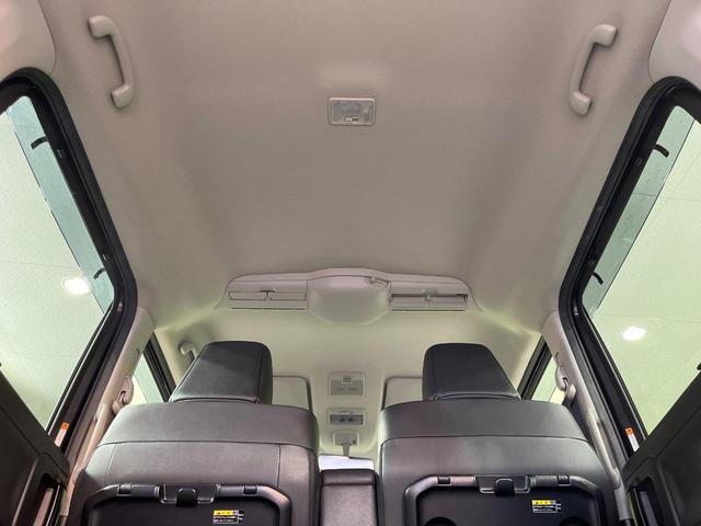 スペーシアカスタム ハイブリッドＸＳターボ　メーカー９型ナビ　両側電動ドア　全周囲カメラ　衝突軽減装置　レーダークルーズ　禁煙車　ハーフレザーシート　シートヒーター　コーナーセンサー　スマートキー　ＬＥＤヘッド　ＥＴＣ　純正１５インチアルミ（34枚目）