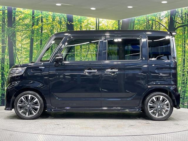 スペーシアカスタム ハイブリッドＸＳターボ　メーカー９型ナビ　両側電動ドア　全周囲カメラ　衝突軽減装置　レーダークルーズ　禁煙車　ハーフレザーシート　シートヒーター　コーナーセンサー　スマートキー　ＬＥＤヘッド　ＥＴＣ　純正１５インチアルミ（60枚目）