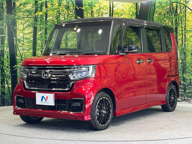 Ｎ－ＢＯＸカスタム Ｌ・ターボコーディネートスタイル　純正８型ＳＤナビ　両側電動ドア　バックカメラ　衝突被害軽減システム　レーダークルーズ　禁煙車　ハーフレザーシート　シートヒーター　コーナーセンサー　ＬＥＤヘッド　ビルトインＥＴＣ　純正１５インチアルミ（60枚目）