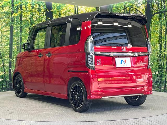 Ｎ－ＢＯＸカスタム Ｌ・ターボコーディネートスタイル　純正８型ＳＤナビ　両側電動ドア　バックカメラ　衝突被害軽減システム　レーダークルーズ　禁煙車　ハーフレザーシート　シートヒーター　コーナーセンサー　ＬＥＤヘッド　ビルトインＥＴＣ　純正１５インチアルミ（62枚目）