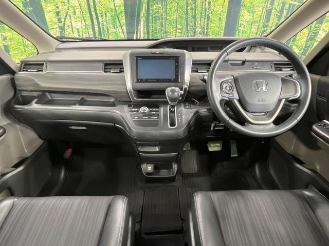 フリード Ｇ　純正ナビ　電動スライドドア　バックカメラ　禁煙車　ハーフレザーシート　ドラレコ　スマートキー　ＬＥＤヘッド　ＥＴＣ　純正１５インチアルミ　オートライト　オートエアコン　Ｂｌｕｅｔｏｏｔｈ　ＣＤ（2枚目）